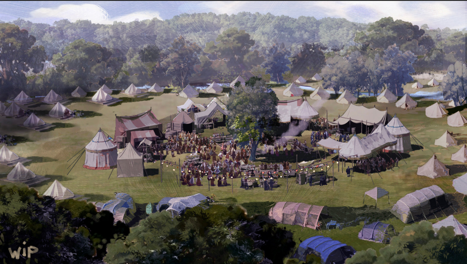 Feasting and Food Vendors at The Brandywine Festival