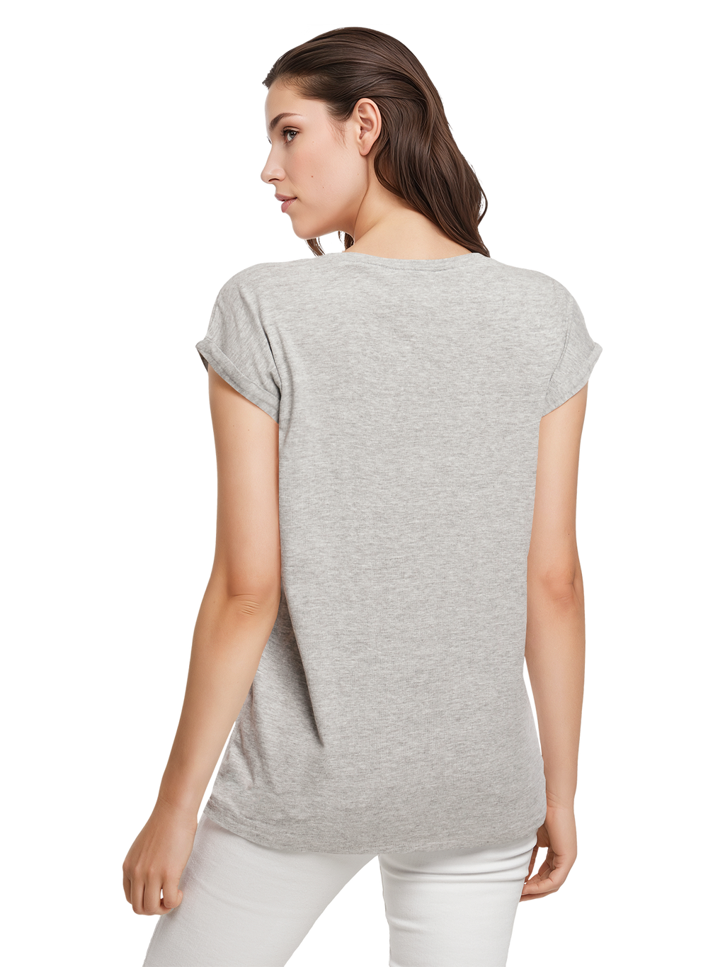 T-shirt pour dames de rythme cardiaque de montagne