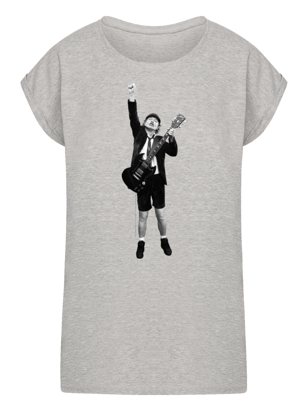 ACDC Angus Young a coupé les dames étendus