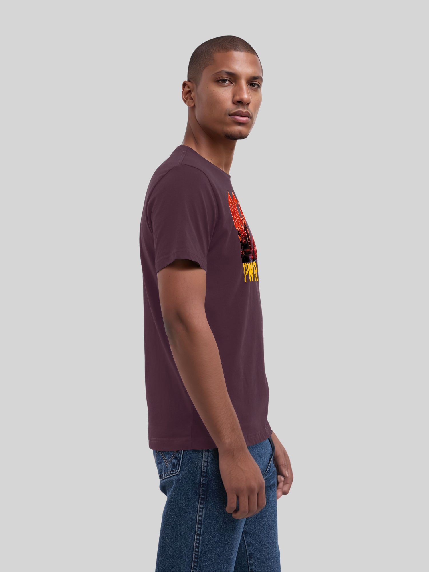 ACDC PWRUP Bühnenlichter Herren T-Shirt