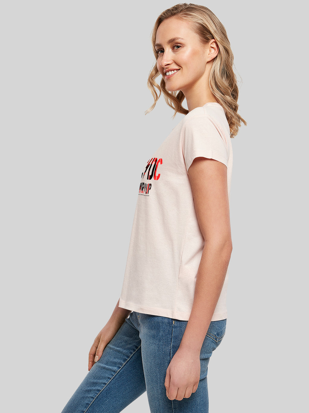 AC/DC PWRUP Photo Logo Box T-Shirt