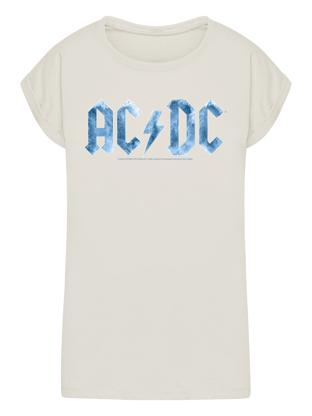 ACDC Blue Ice Logo Damen T-Shirt