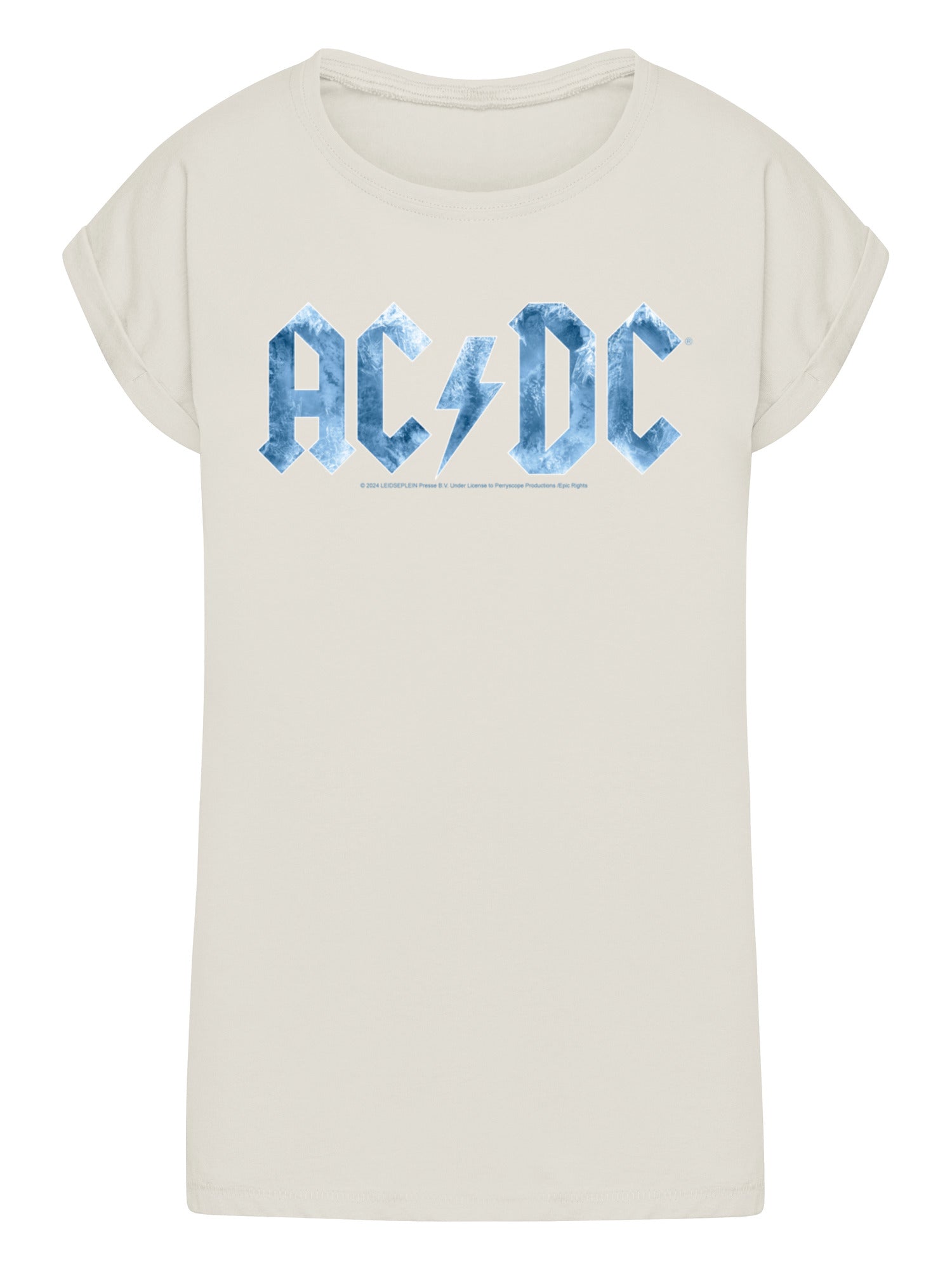 ACDC Blue Ice Logo Damen T-Shirt