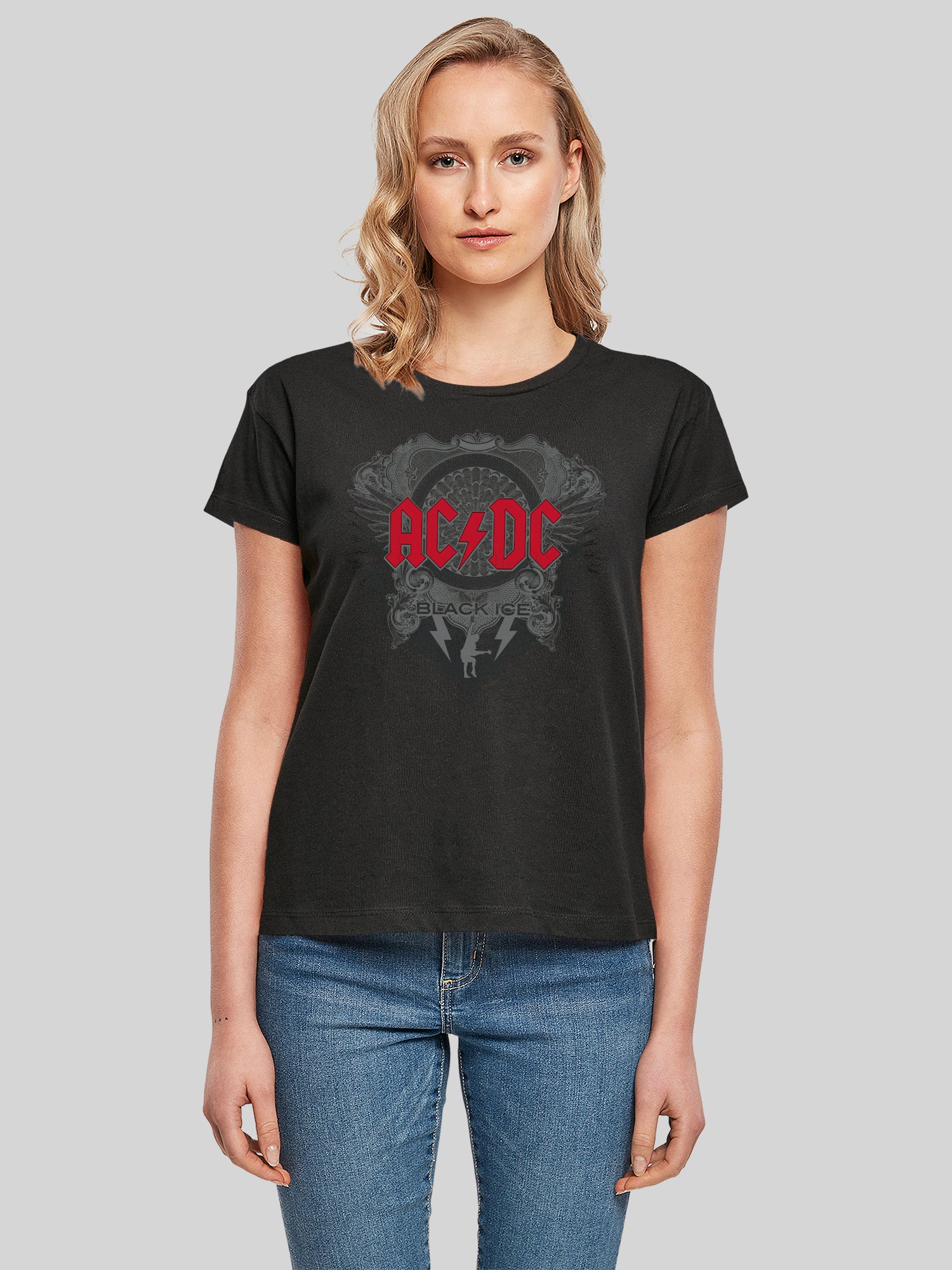 AC/DC Black Ice Ladies Box T-Shirt