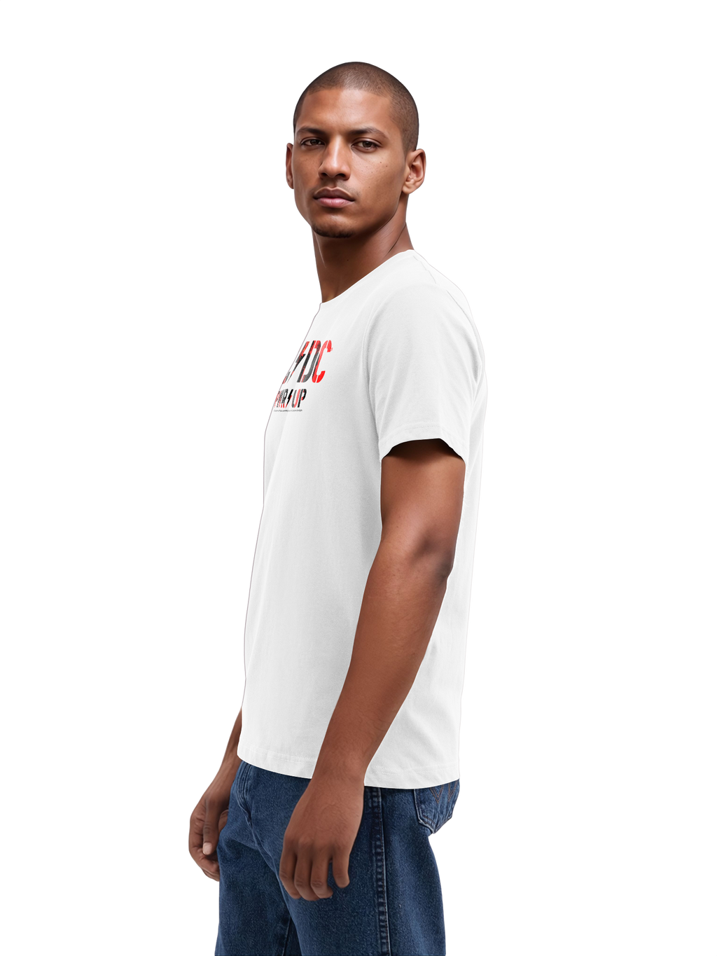 AC/DC PWRUP Photo Logo Organic T-Shirt