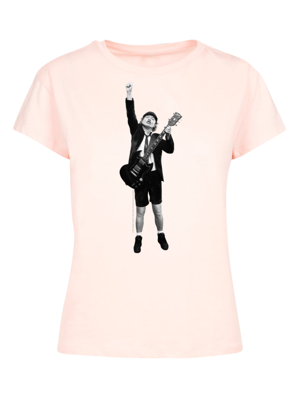 ACDC Angus Young Cut Out Damen Box T-Shirt