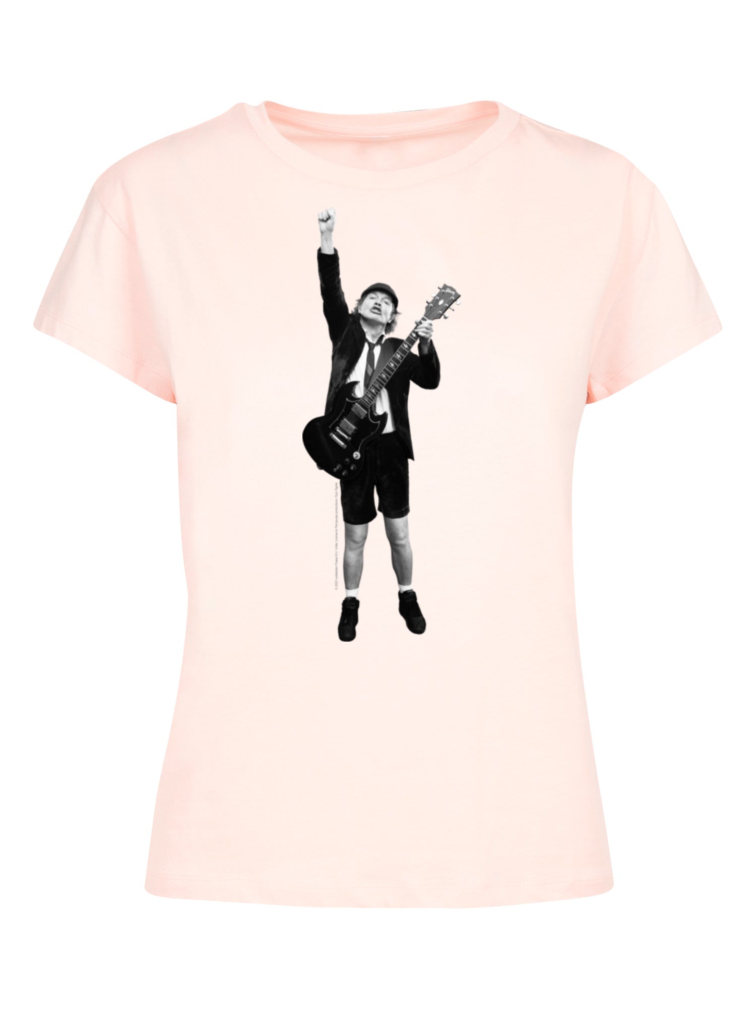 ACDC Angus Young Cut Out Damen Box T-Shirt
