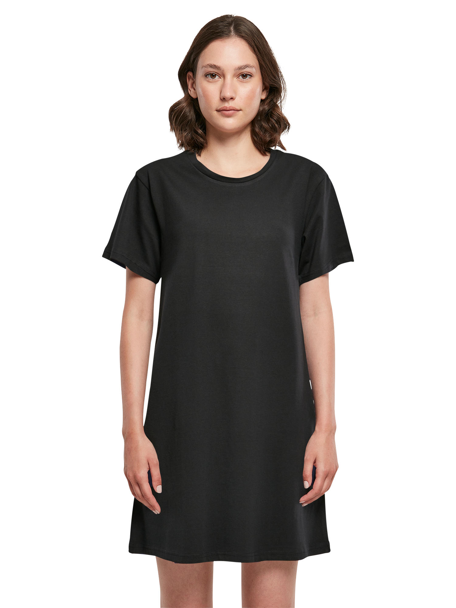 Damen T-Shirt Kleid mit Aufschrift „Take It Easy“