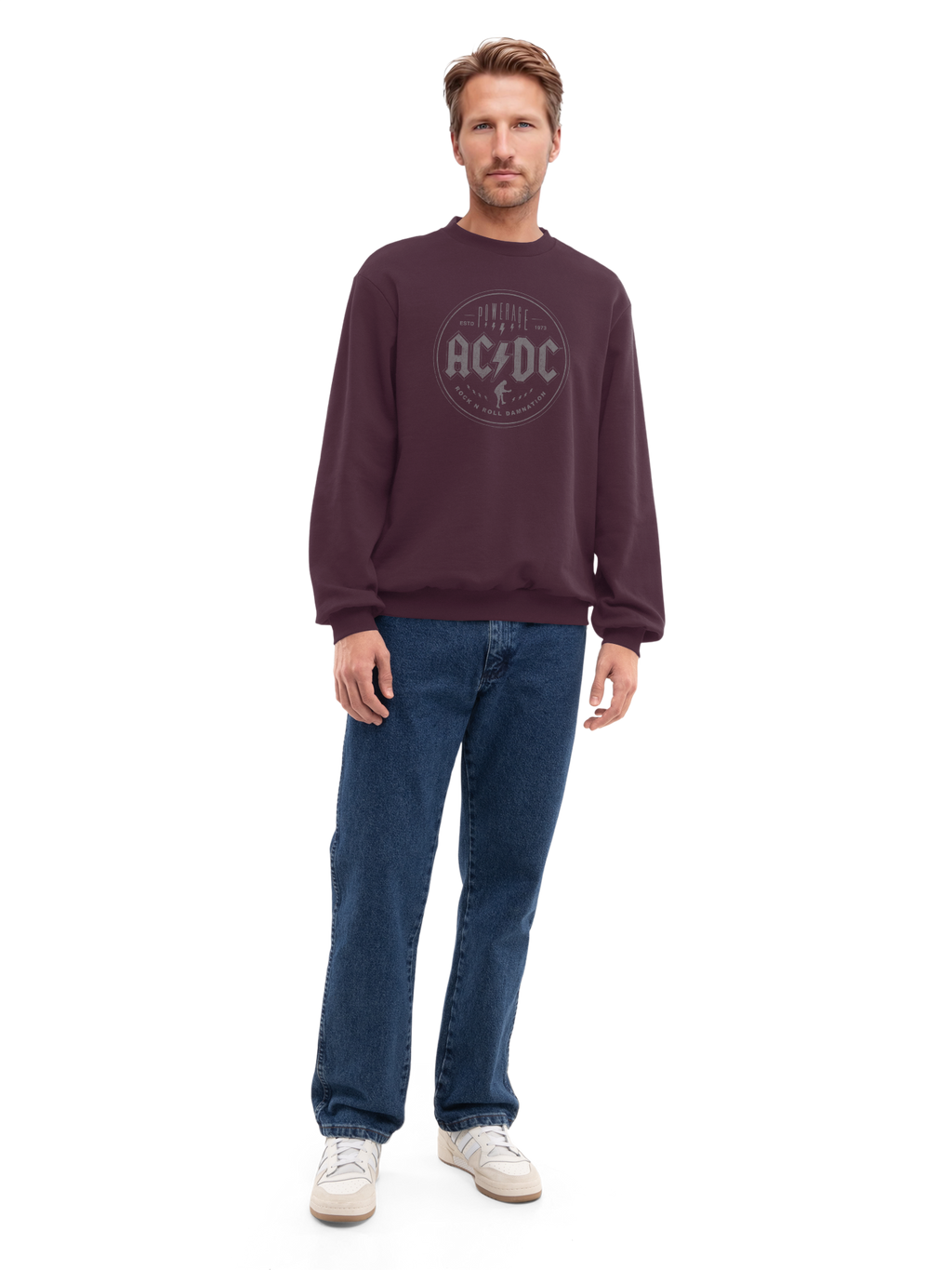 ACDC Rock N Roll Damnation Herren Sweatshirt