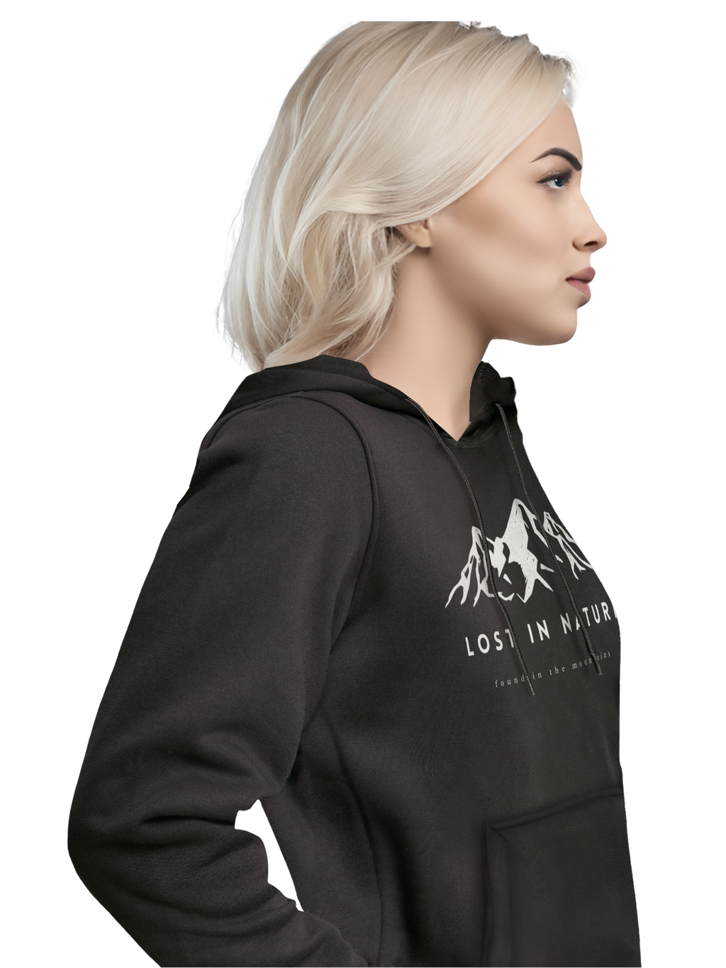 Perdida en la naturaleza Heavy Hoodie