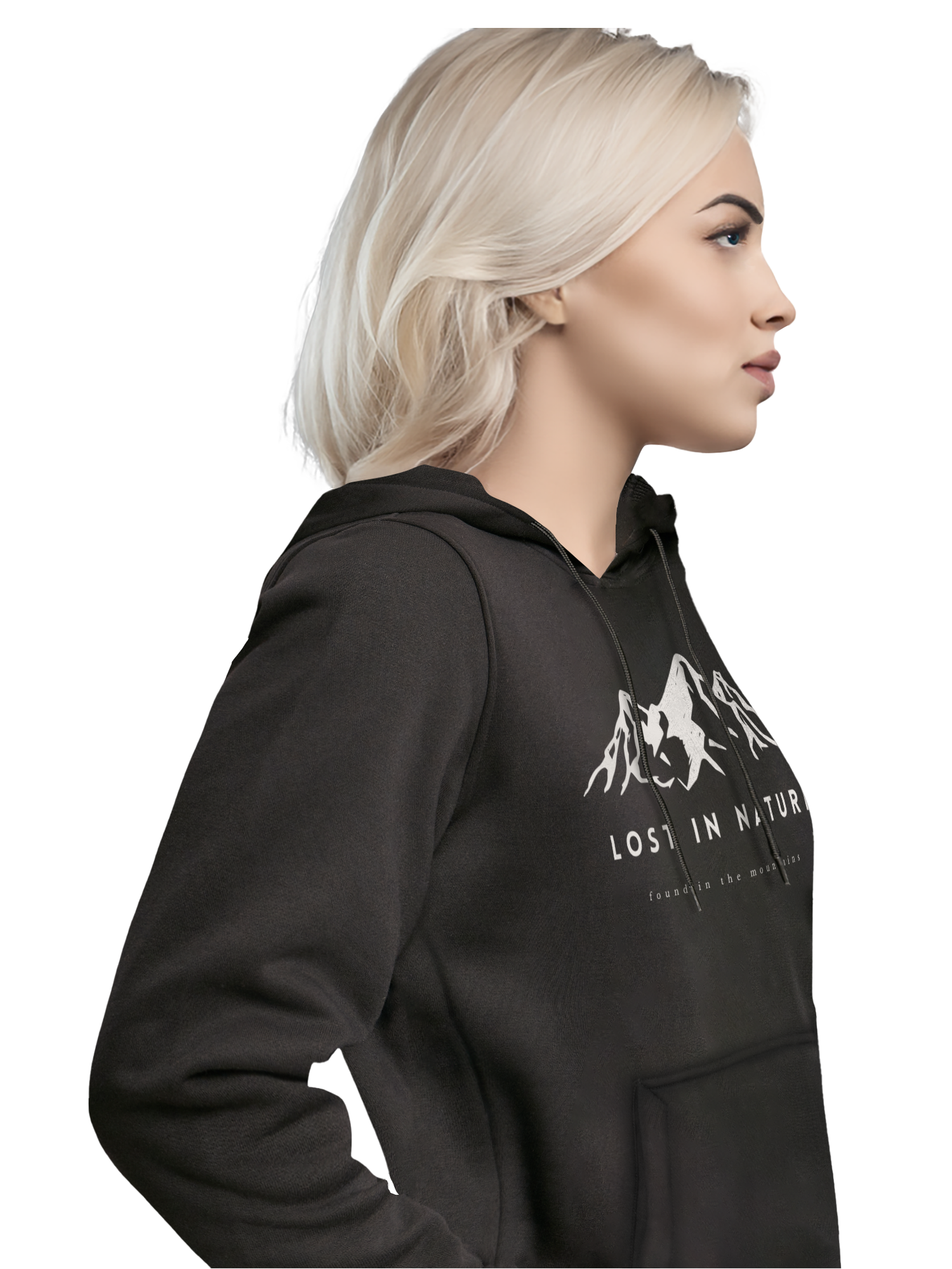 Perdida en la naturaleza Heavy Hoodie