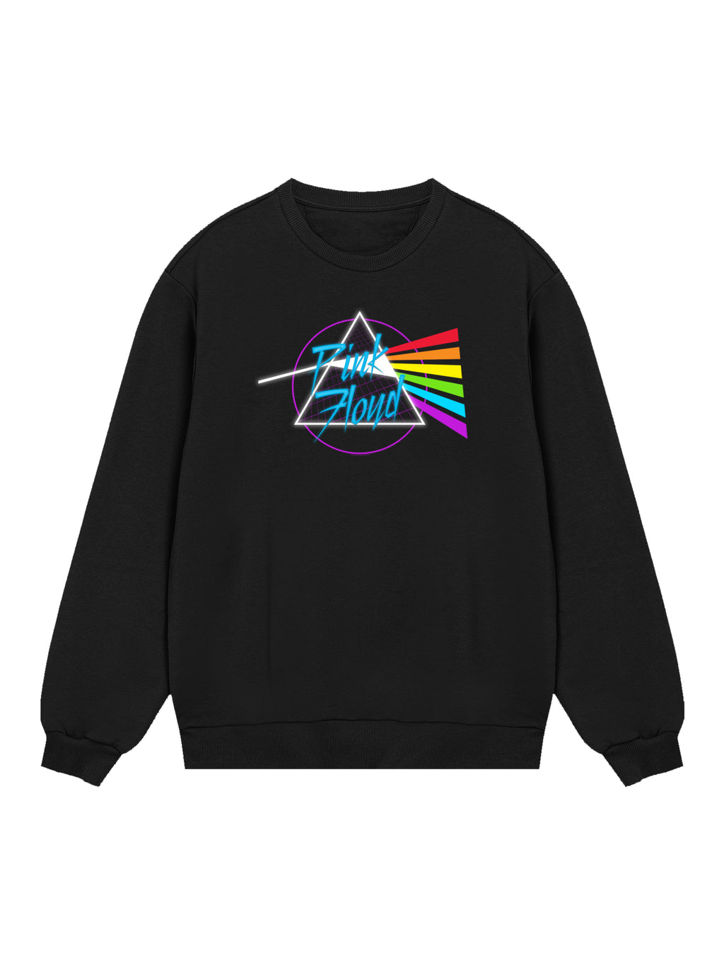 Pink Floyd Neon Dark Side Herren Sweatshirt