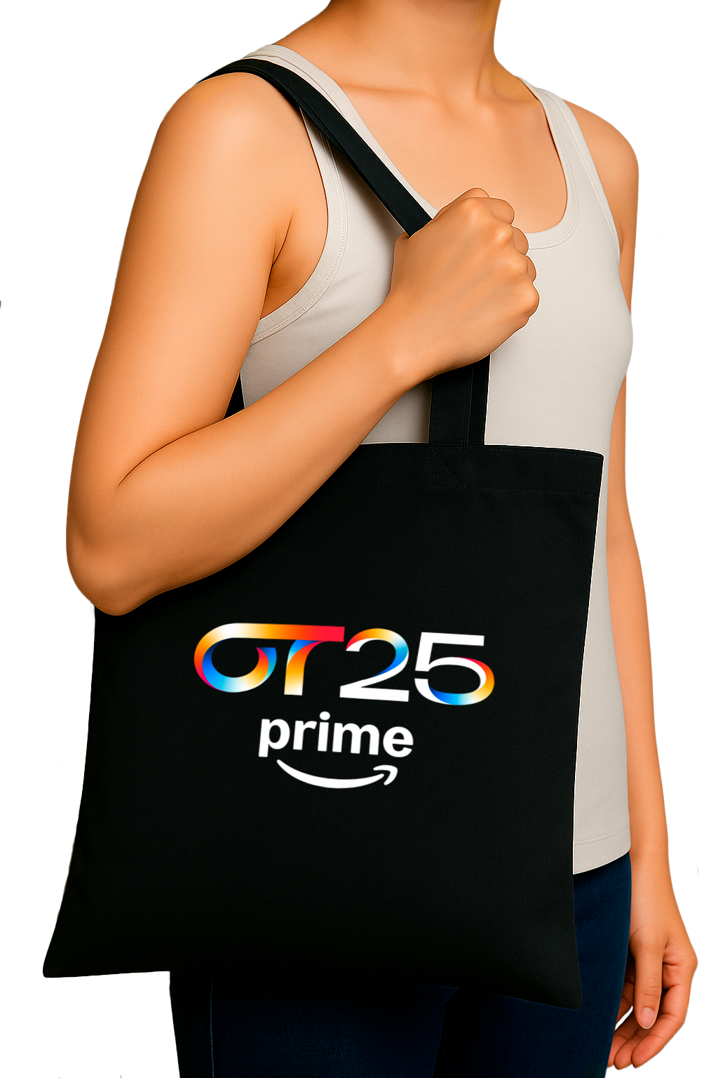 Logo Blanco avec sac pour la vie - poignées longues