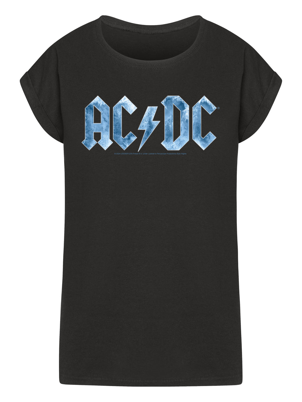 ACDC Blue Ice Logo Damen T-Shirt