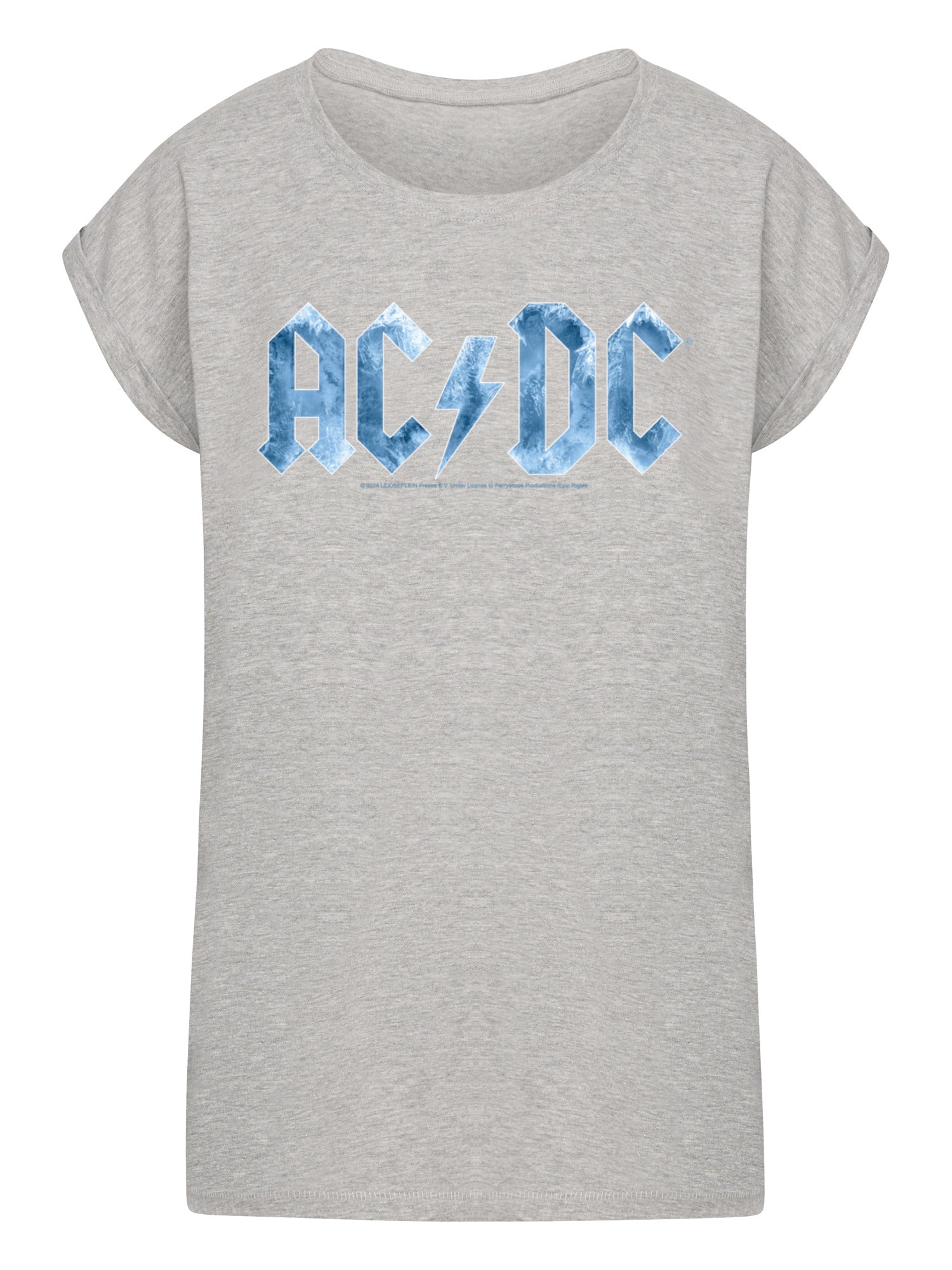 ACDC Blue Ice Logo Damen T-Shirt