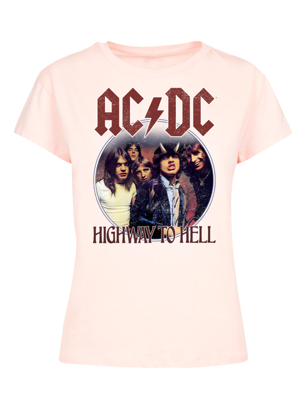 AC / DC Highway to Hell Circle Ladies Box T-shirt