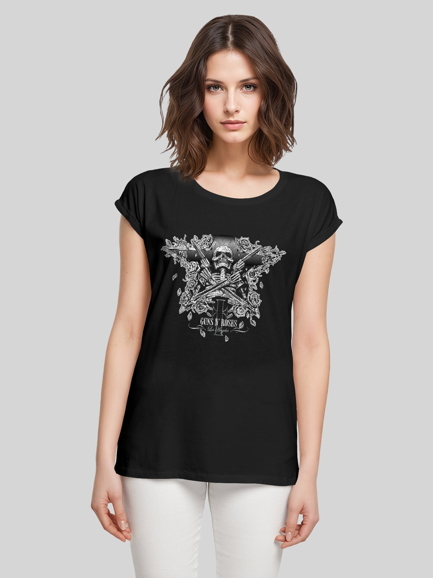 Guns N' Roses Skeleton Guns Damen T-Shirt