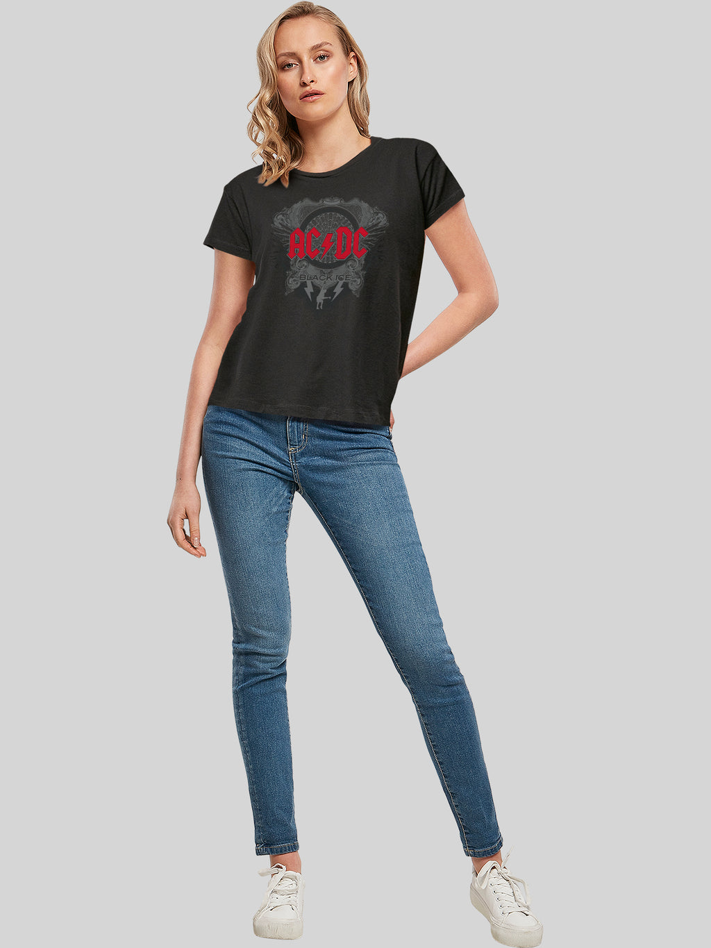 AC/DC Black Ice Ladies Box T-Shirt