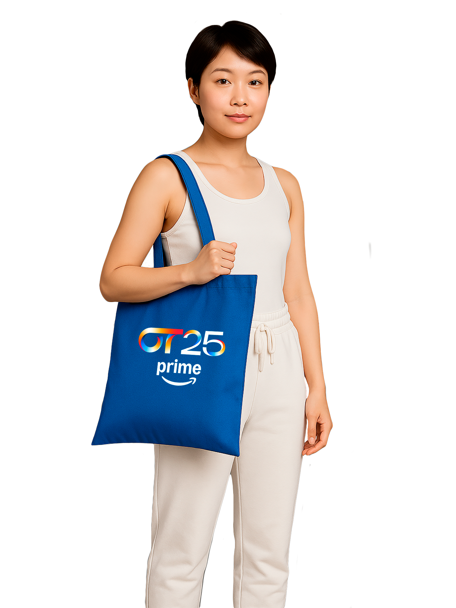 Logo Blanco avec sac pour la vie - poignées longues