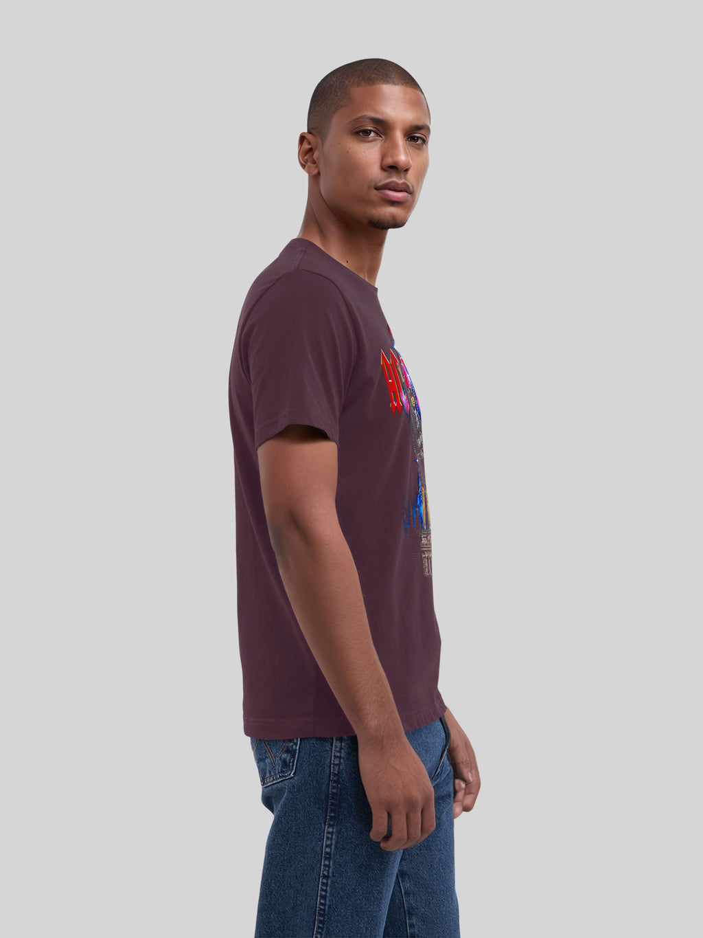 AC/DC Angus NYC Lightning Men's Organic T-Shirt