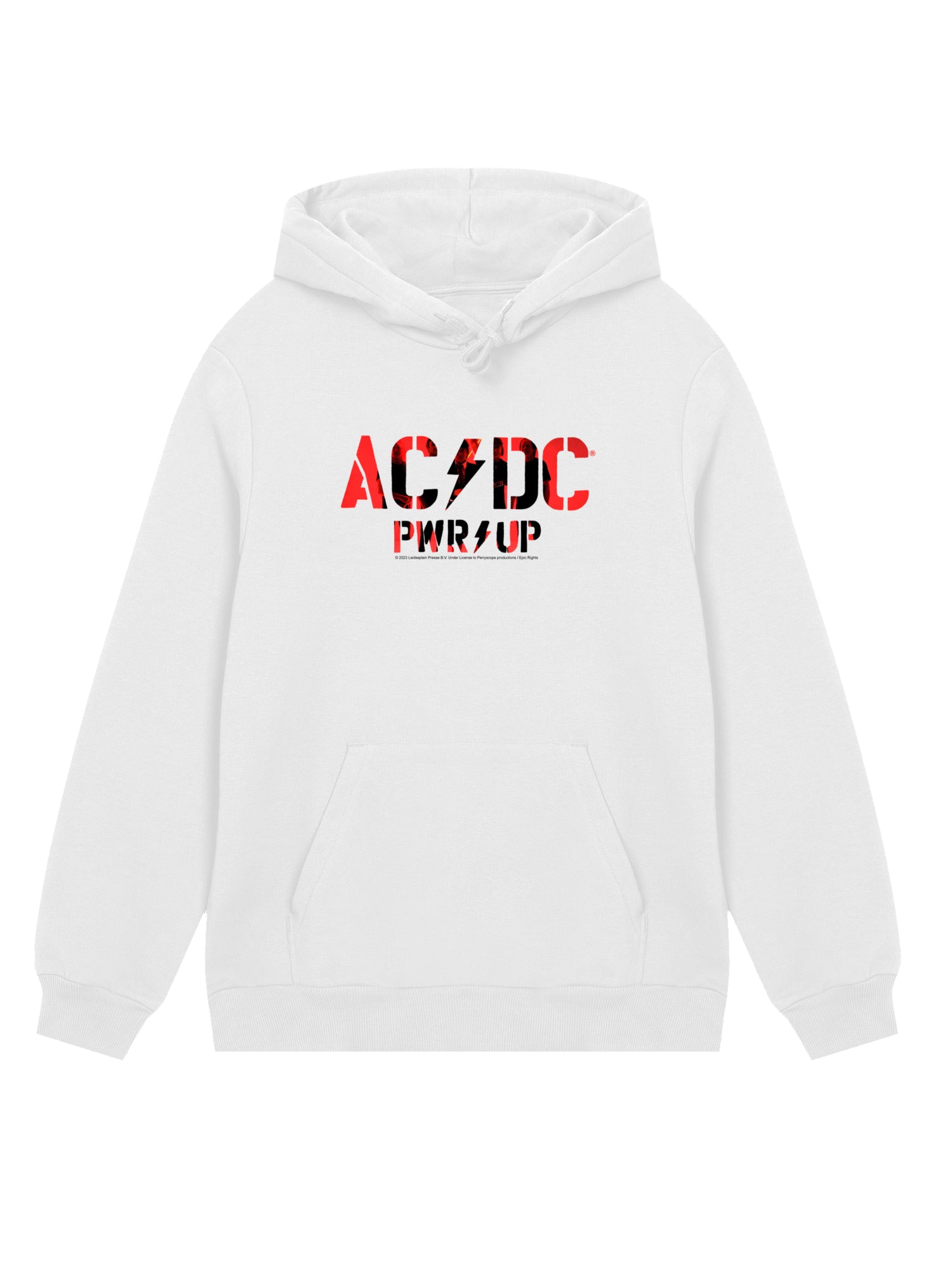AC/DC PWRUP Photo Logo Organic Hoodie