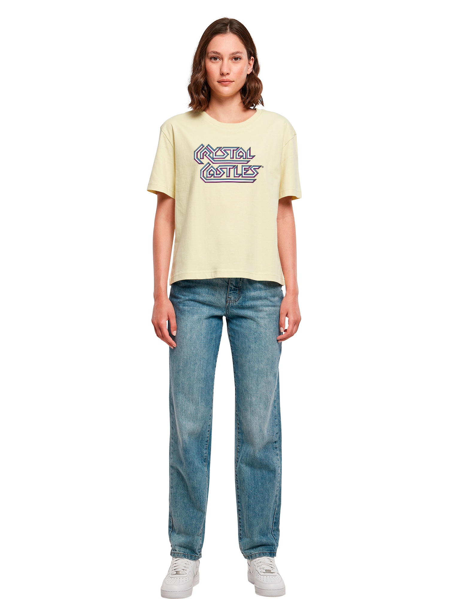 Atari Crystal Castles Retro Gaming und Atari Crystal Castles Bär Damen Alltags-T-Shirt