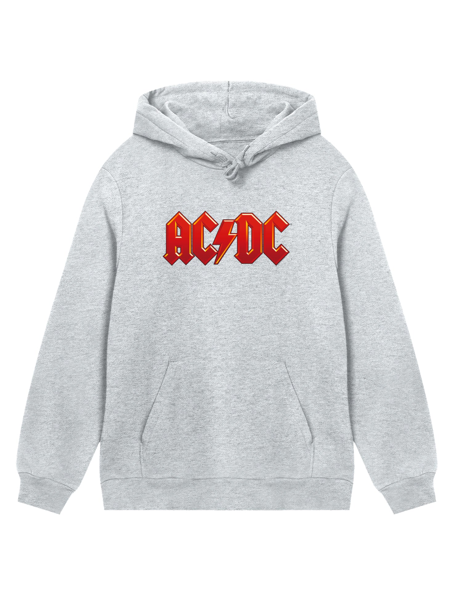 ACDC Dark Red Logo with True Blanks | Mens Regular Hoodie