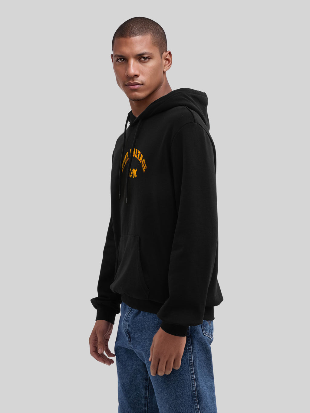 Sudadera orgánica de alto voltaje de AC/DC