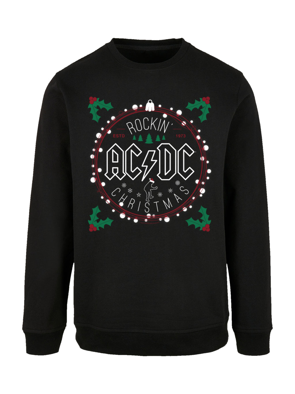 AC/DC Christmas Circle Sweatshirt