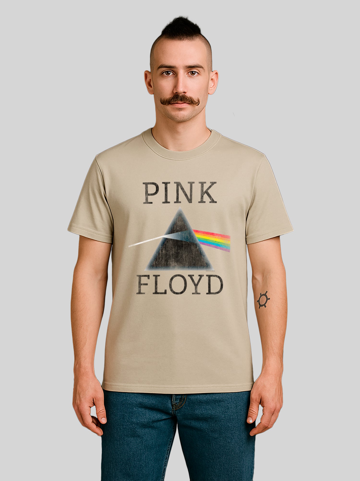 Pink Floyd Dark Side Of The Moon Prism Men's Organic T-Shirt