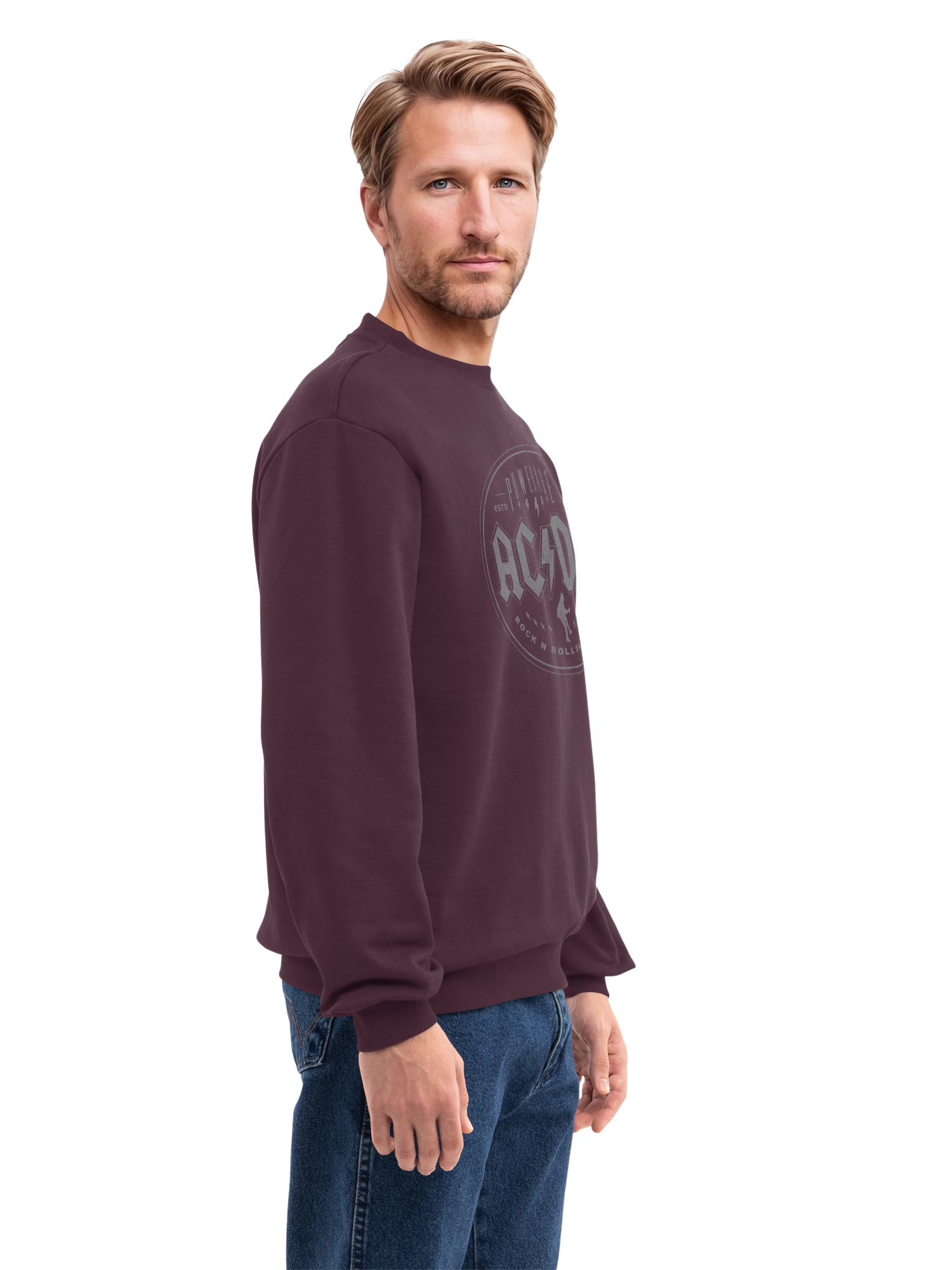 ACDC Rock N Roll Damnation Herren Sweatshirt