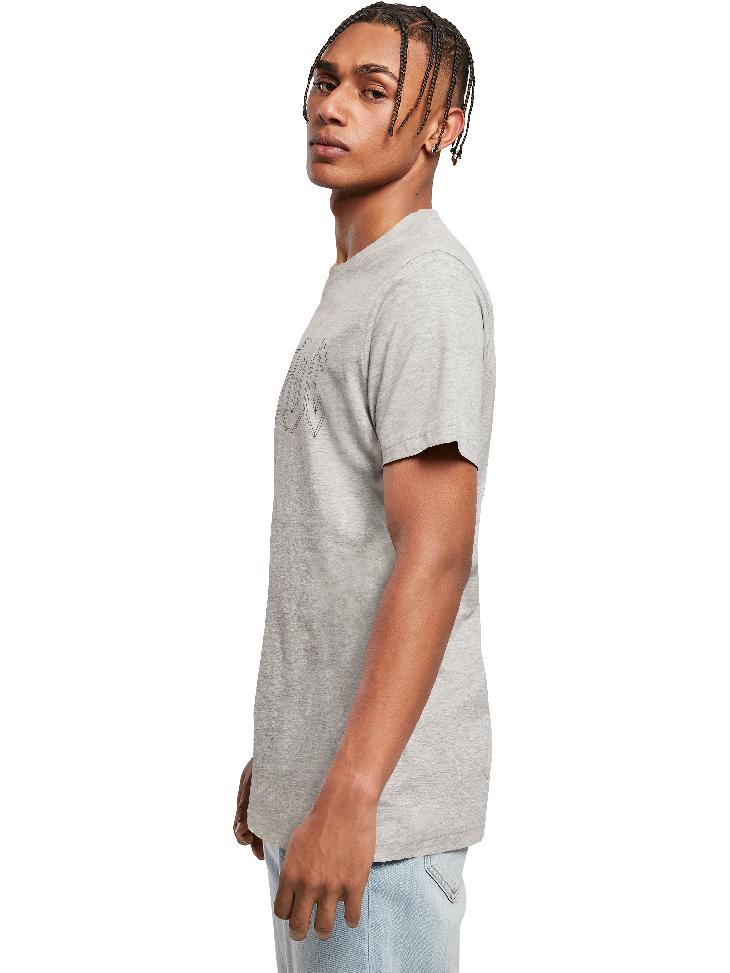 AC/DC Black Outline Logo T-Shirt