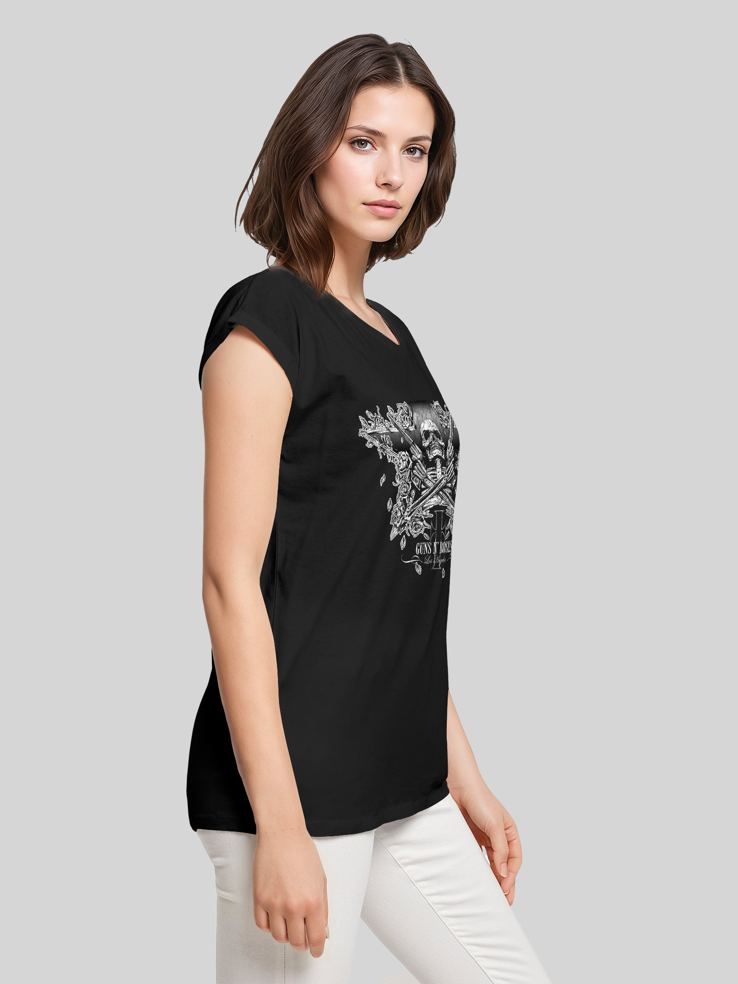 Guns N' Roses Skeleton Guns Damen T-Shirt