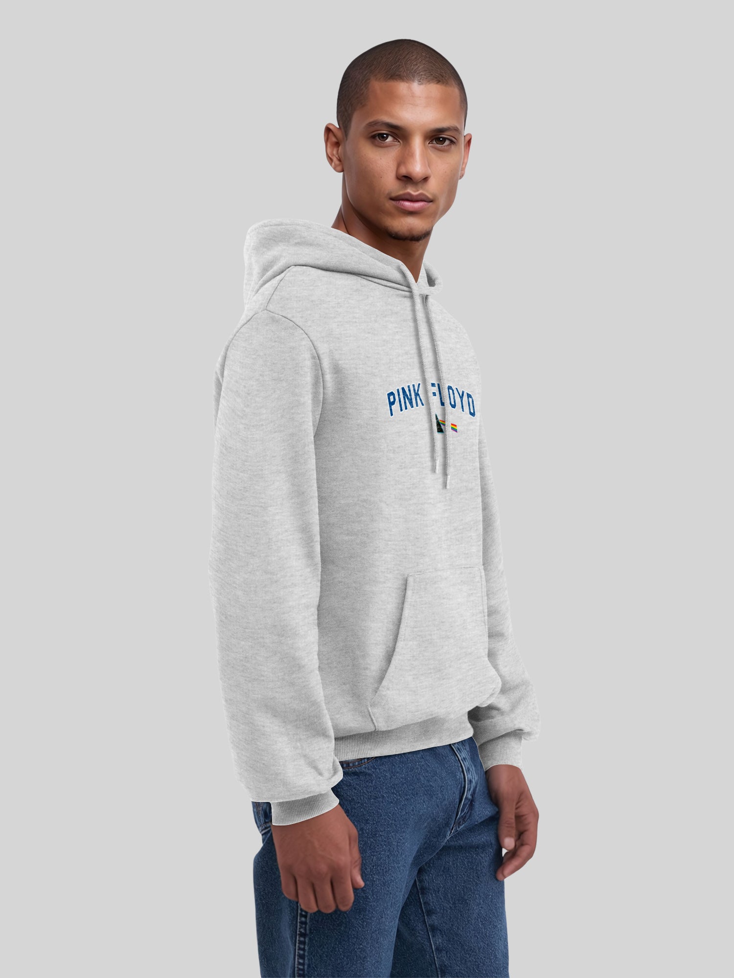 Pink Floyd College Prism with True Blanks | Sudadera con capucha regular para hombres