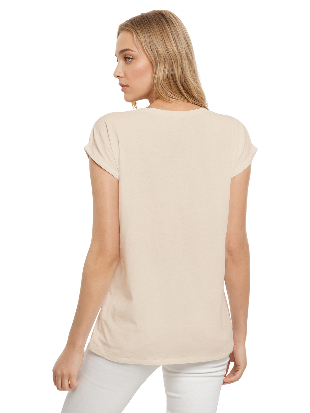 Heart Tree Weracolor Damas Camiseta de hombro extendido