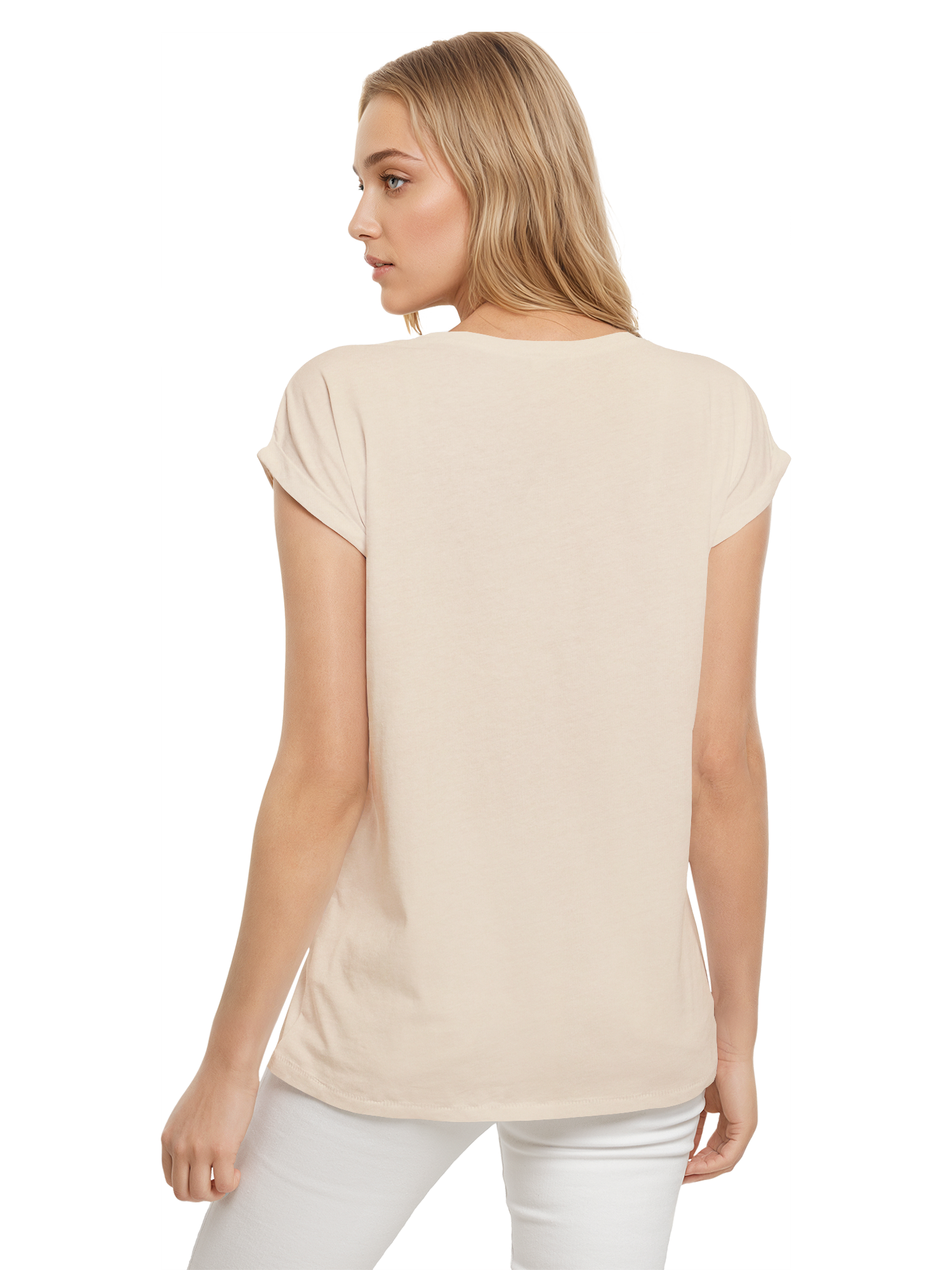 Herz Baum Aquarell Damen T-Shirt