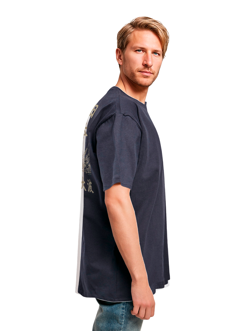 Kanagawa Wave Heavy Oversize T-Shirt