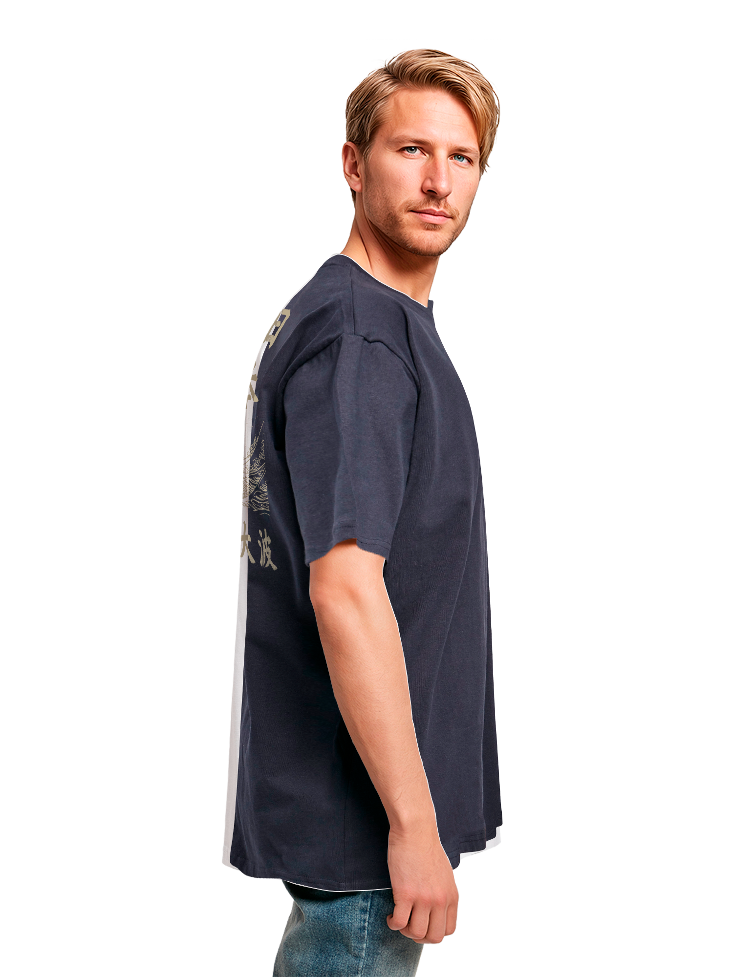 Kanagawa Wave Heavy Oversize T-Shirt