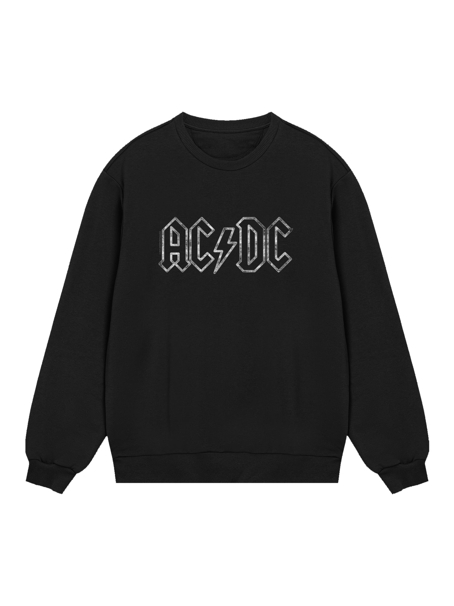 ACDC Jagged Logo Mens Sweatshirt régulier