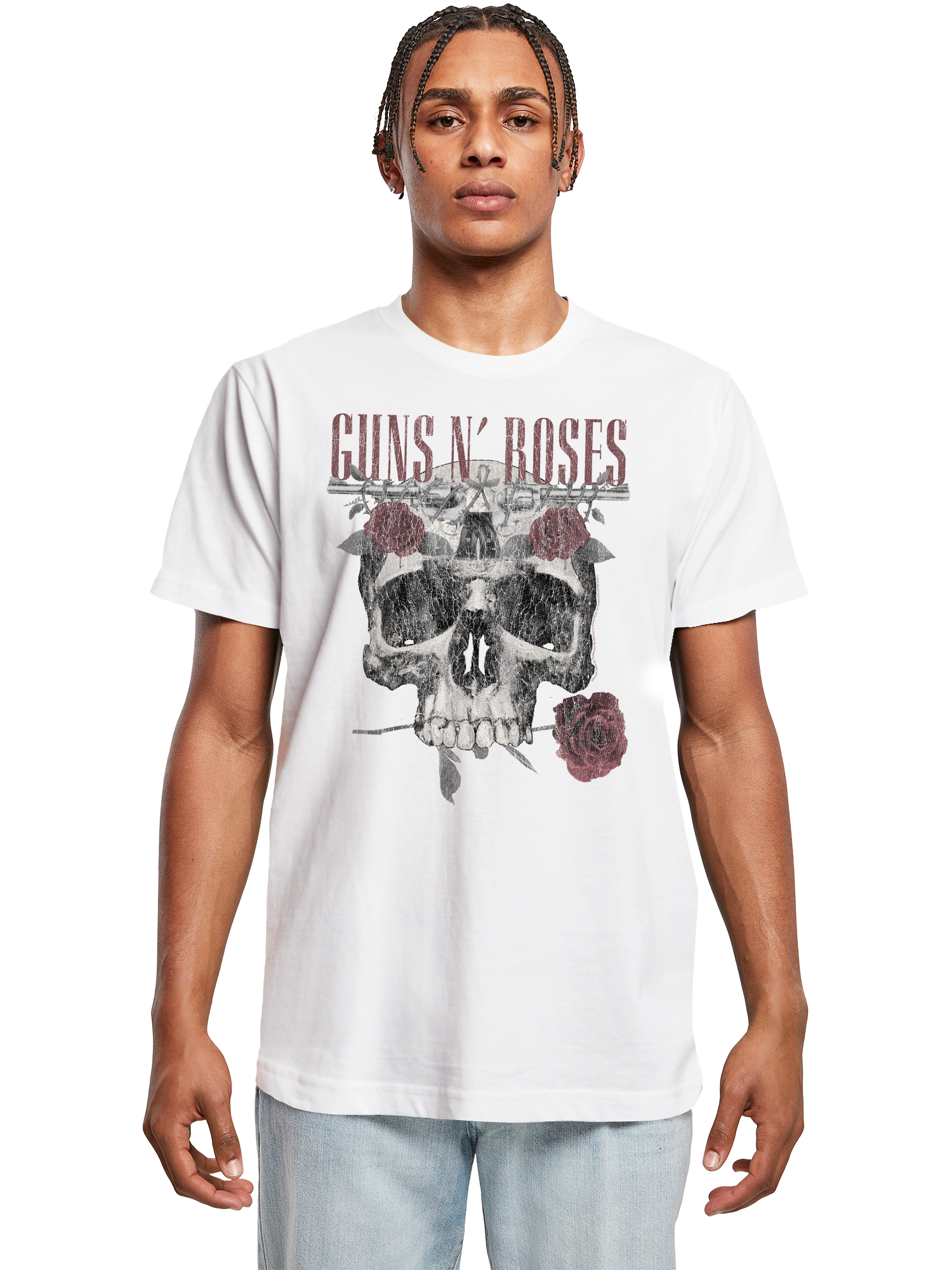 Guns N' Roses Rosen Totenkopf T-Shirt