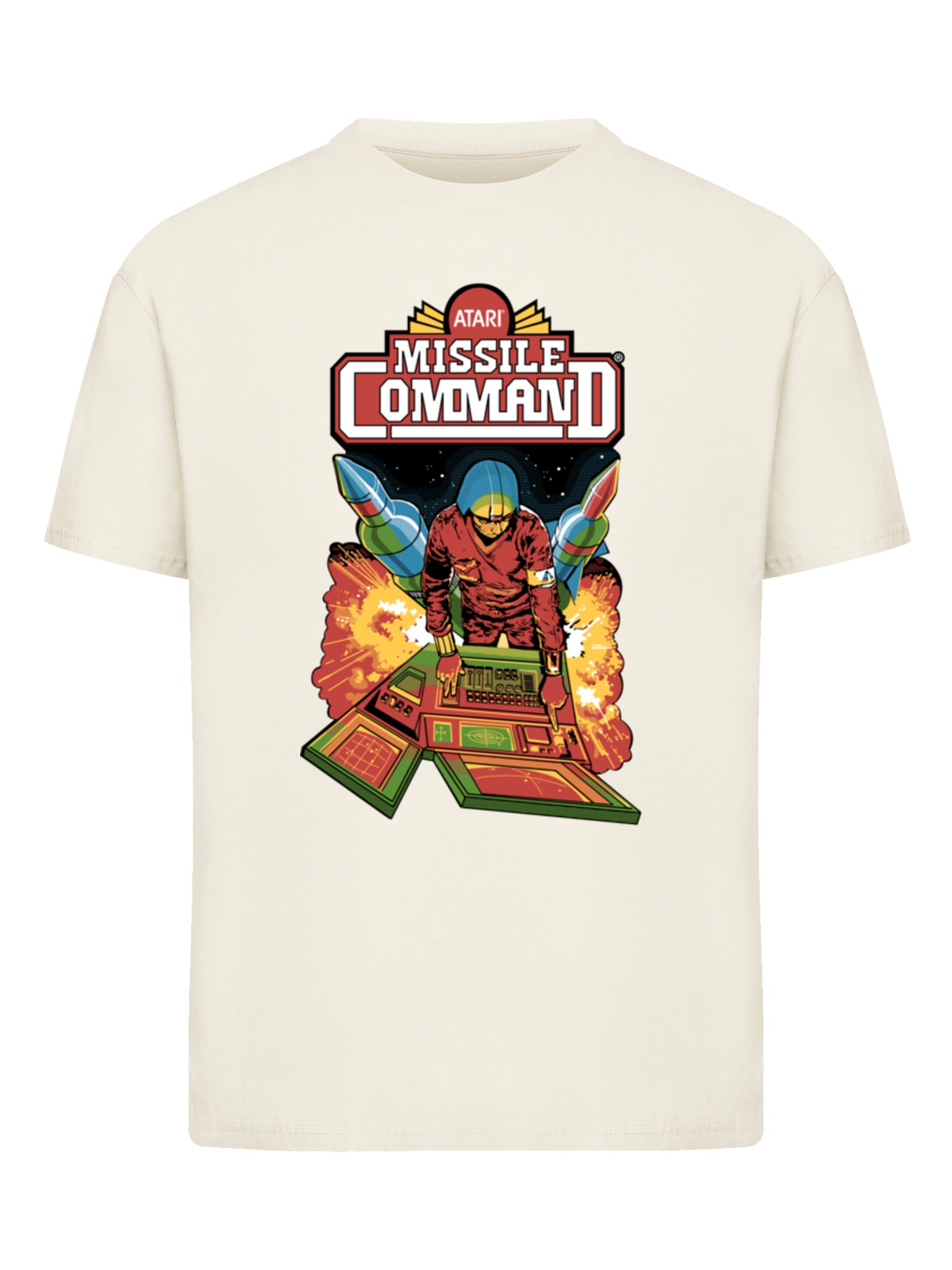 Missile Command Hanger Atari Retro Gaming with Ladies Everyday Tee