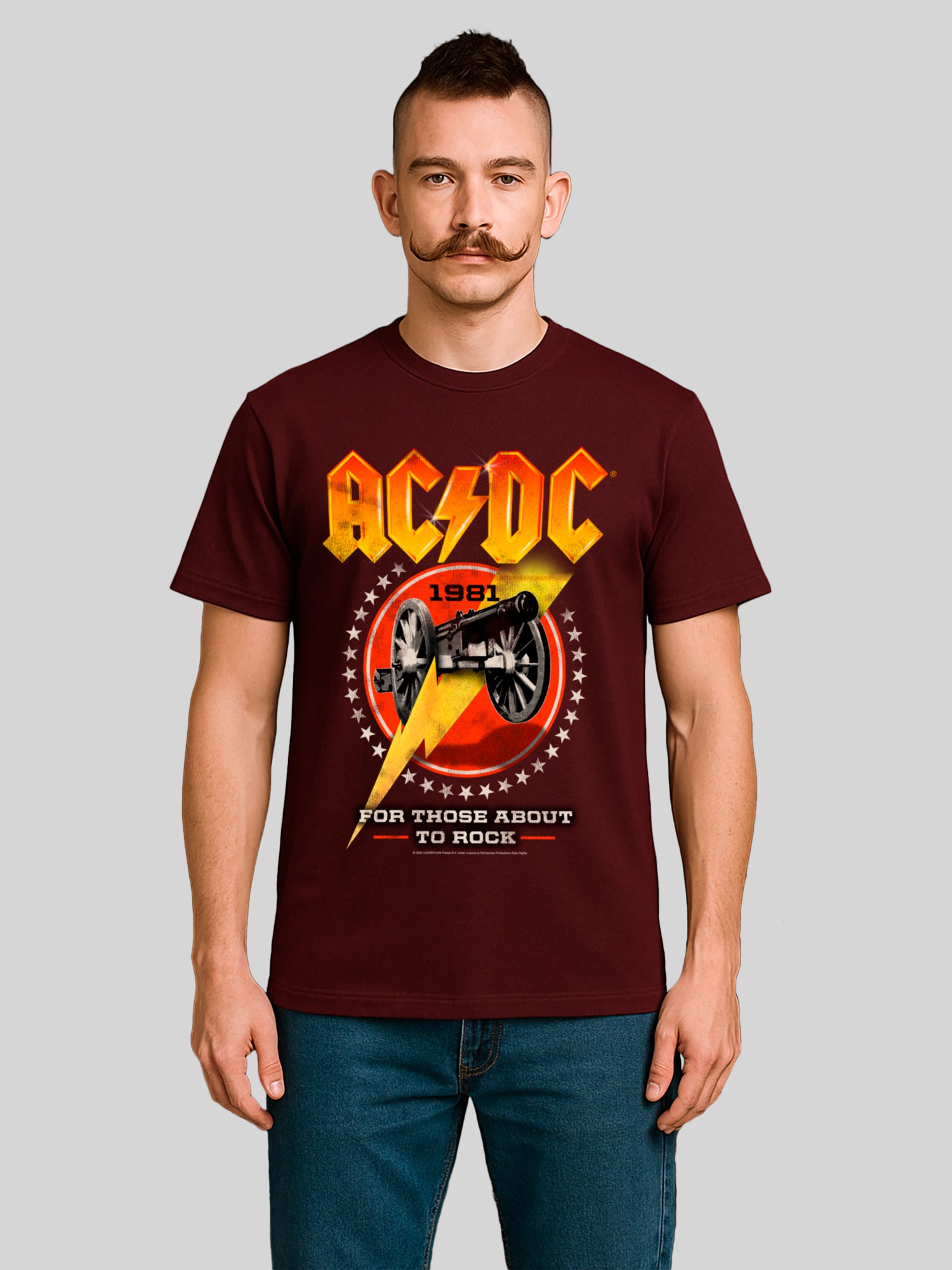 AC/DC For Those About To Rock 1981 Men's Organic T-Shirt