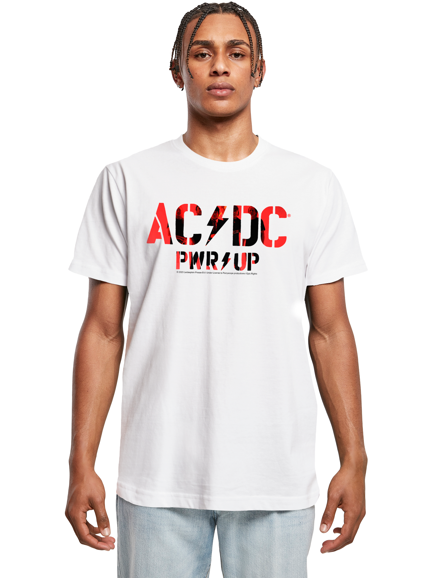 AC/DC PWRUP Photo Logo T-Shirt