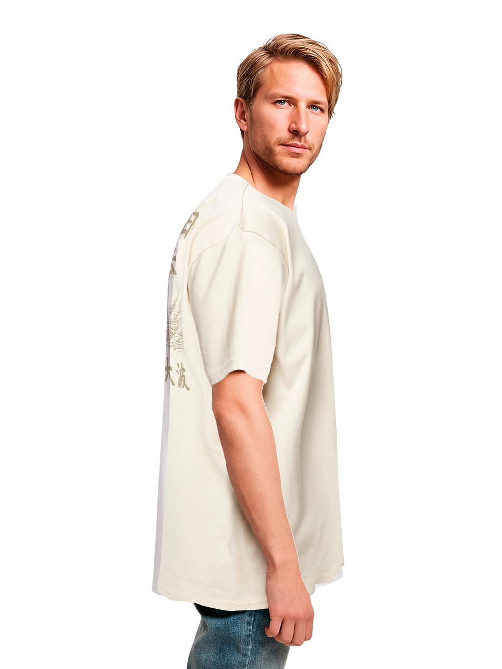 Kanagawa Wave Heavy Oversize T-Shirt