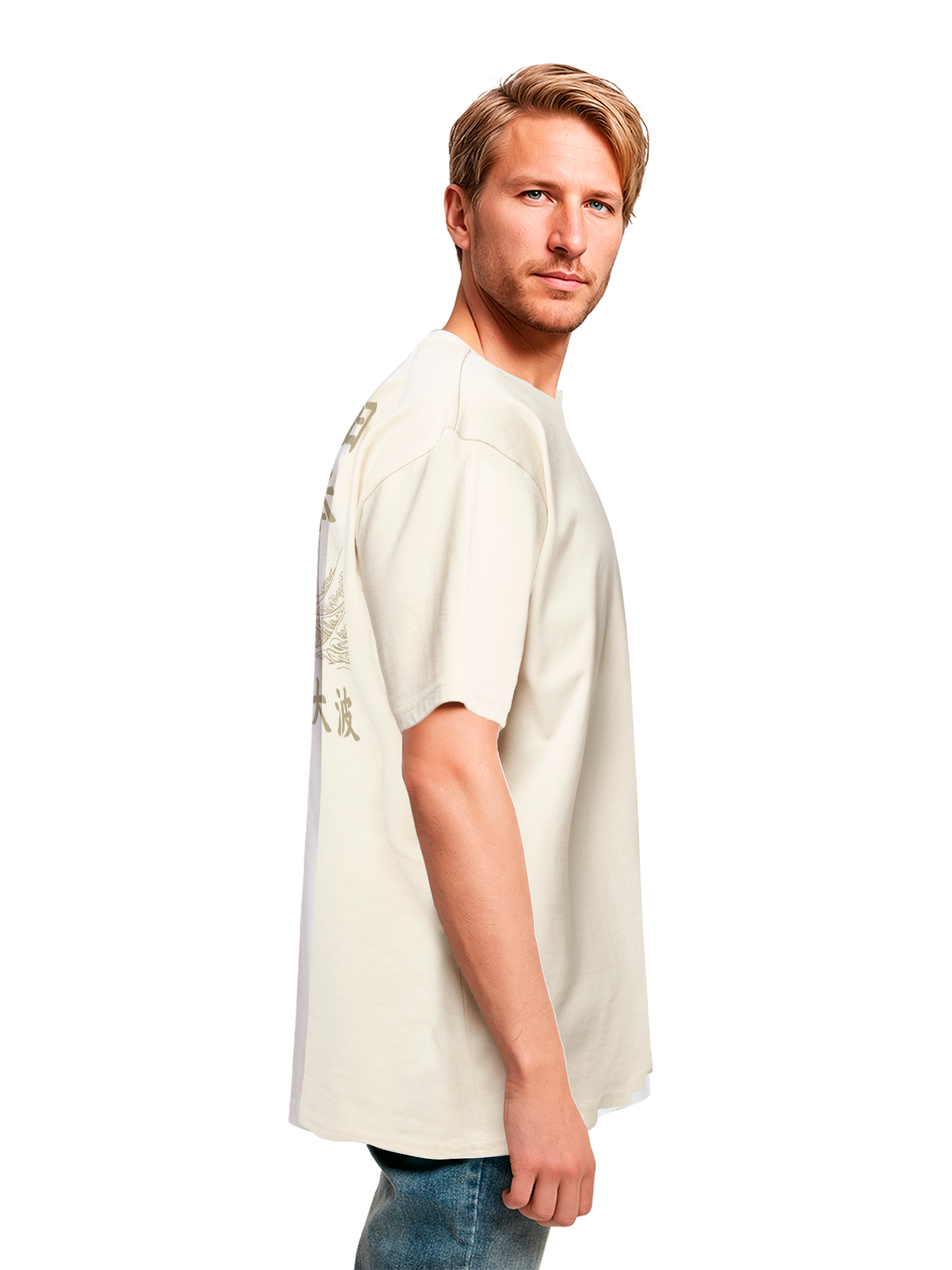 Kanagawa Wave Heavy Oversize T-Shirt