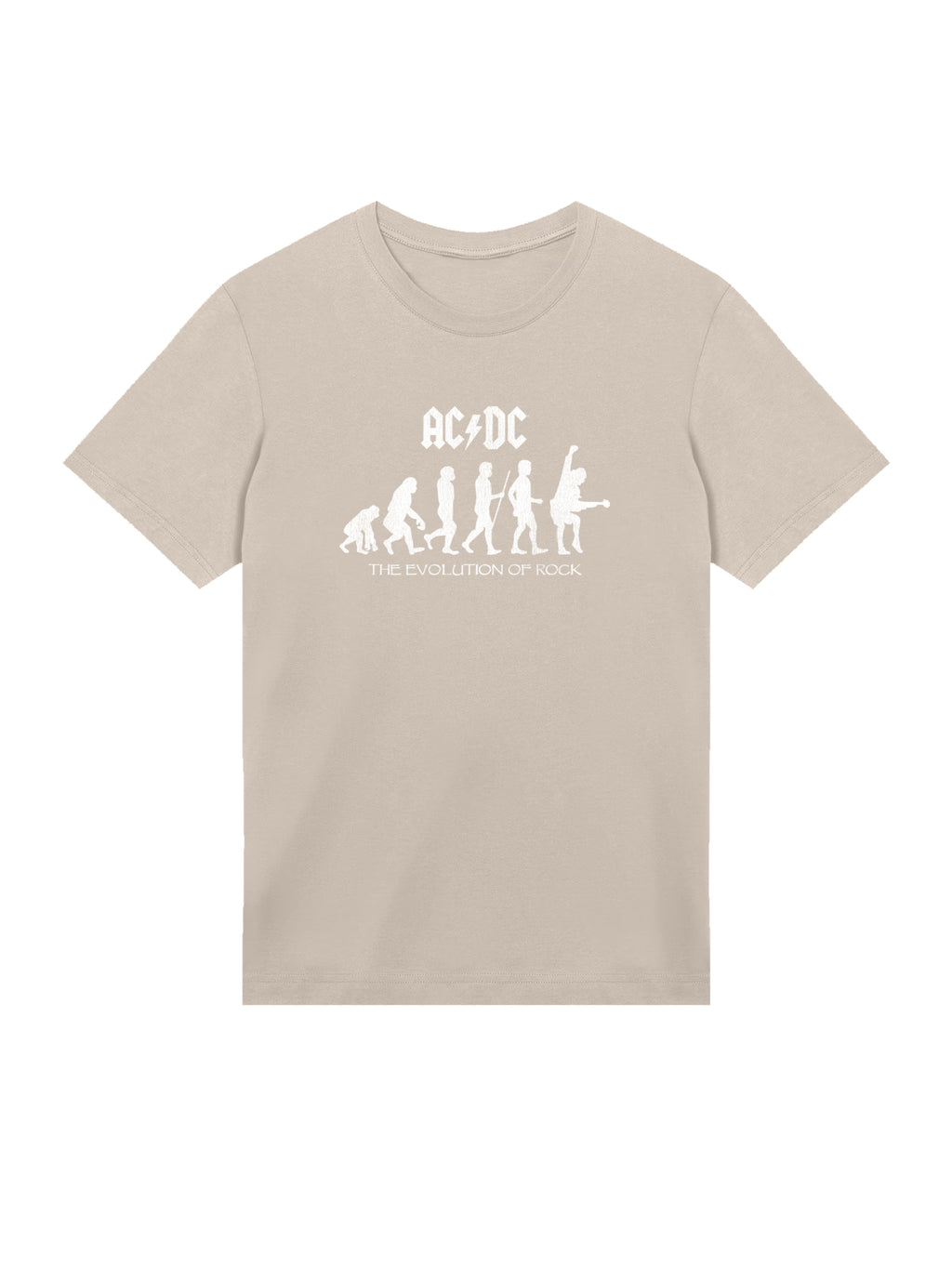 AC/DC Evolution Of Rock Organic T-Shirt
