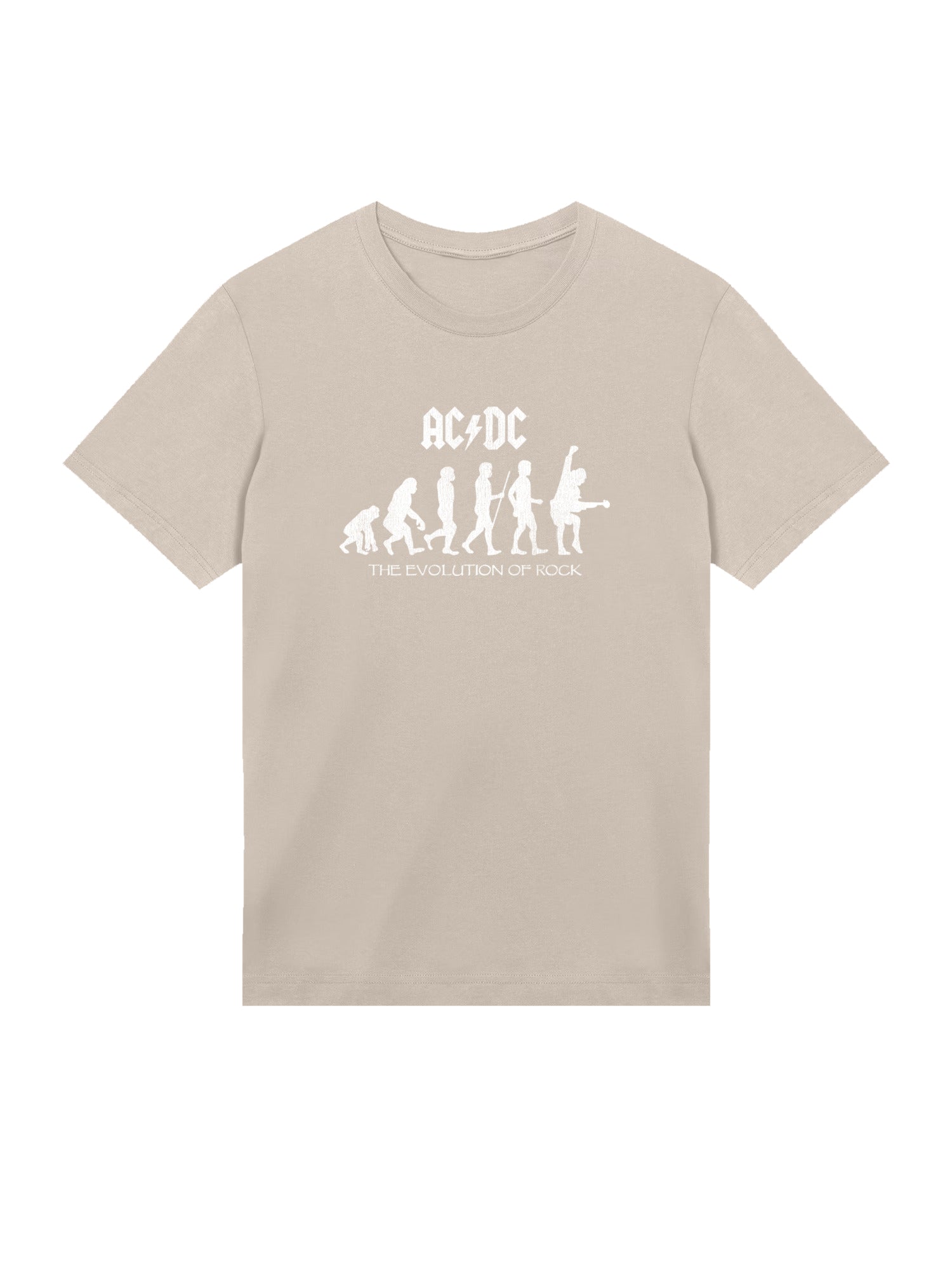 AC/DC Evolution Of Rock Organic T-Shirt