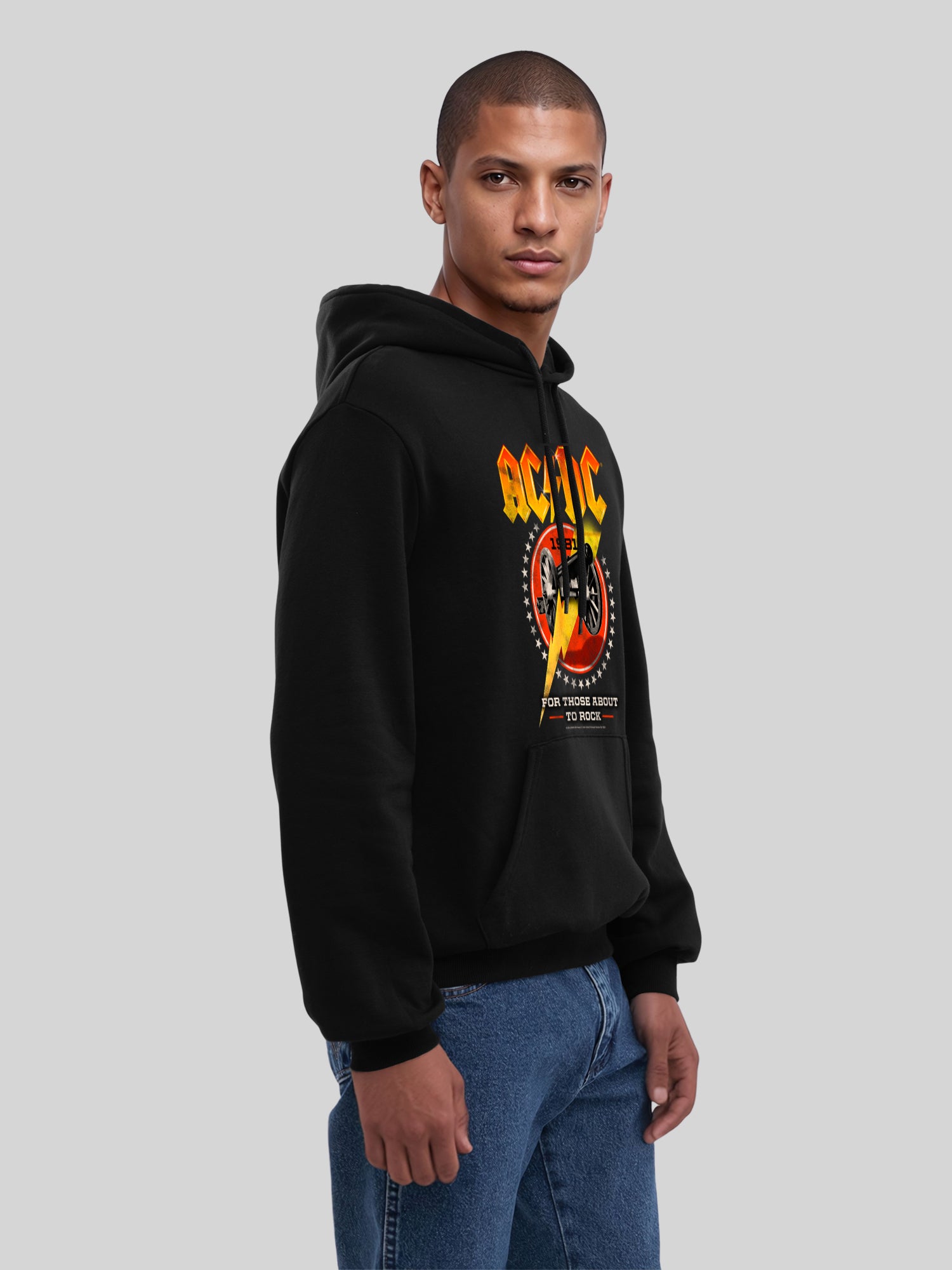 AC/DC For Those About To Rock 1981 Men's Organic Hoodie