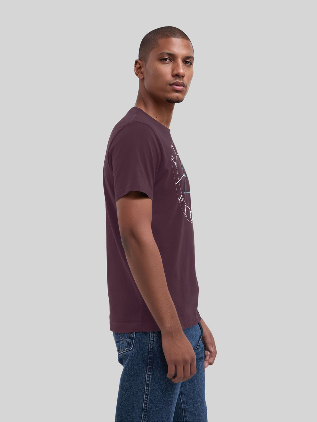 Pink Floyd Prism Circle Logo Herren T-Shirt