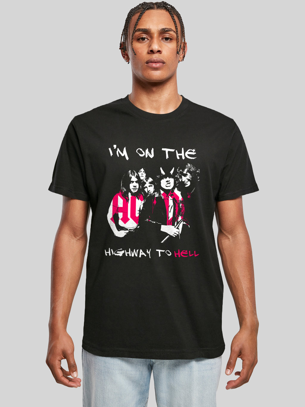AC/DC I'm On The Highway To Hell Men's T-Shirt